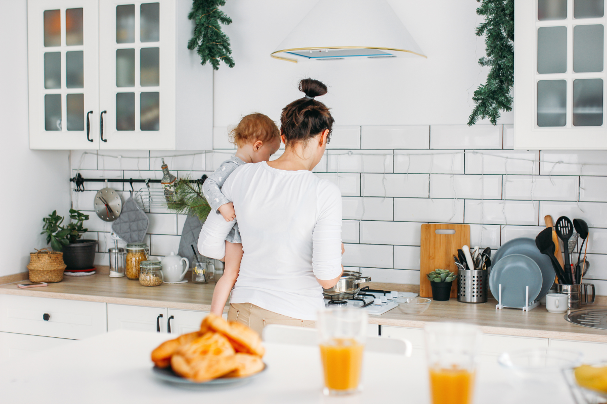 White-glove home organizing supports real life routines in a calm, functional kitchen